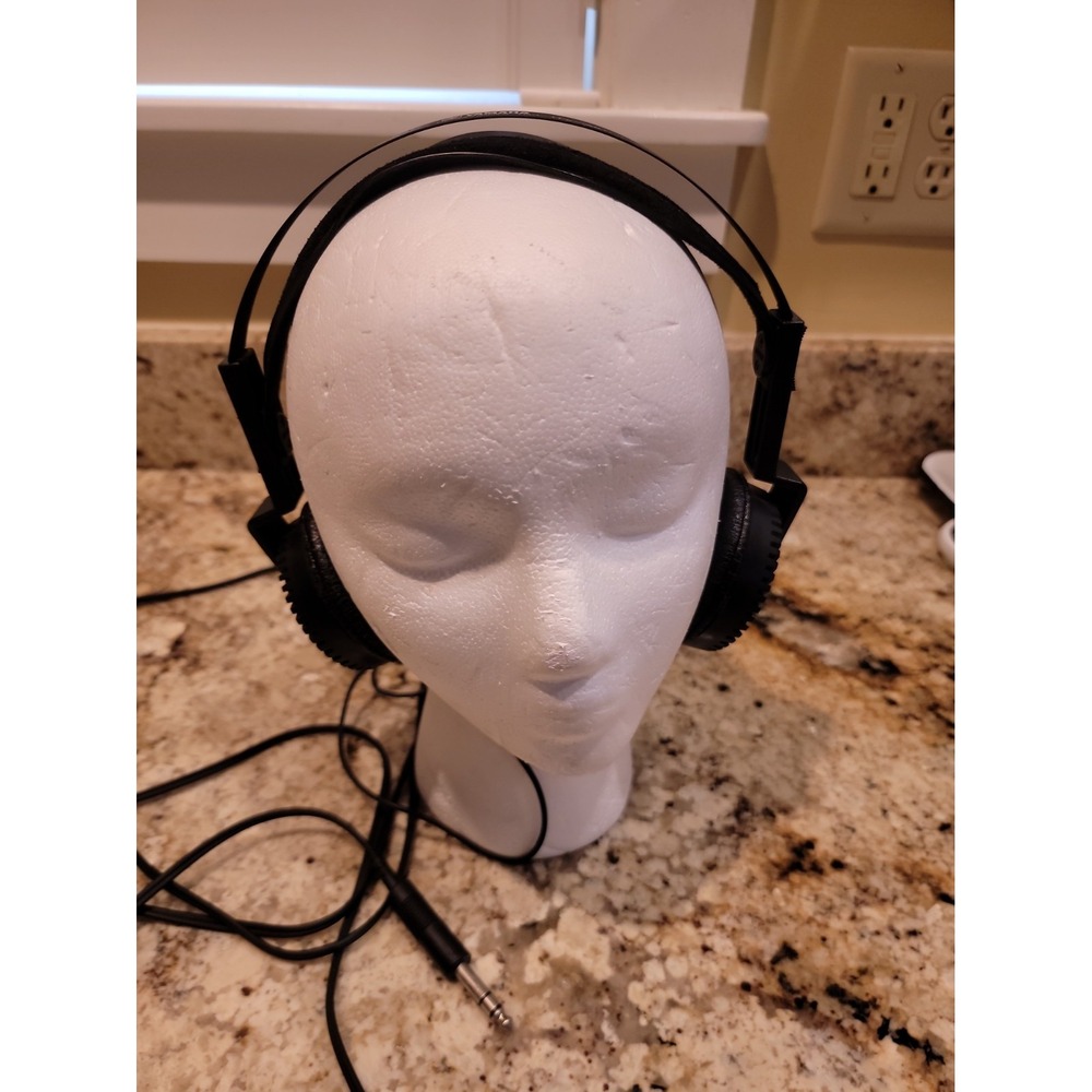 Vintage Orthodynamic Yamaha YH-1 Headphones Tested Working Mario Bellini CLEAN